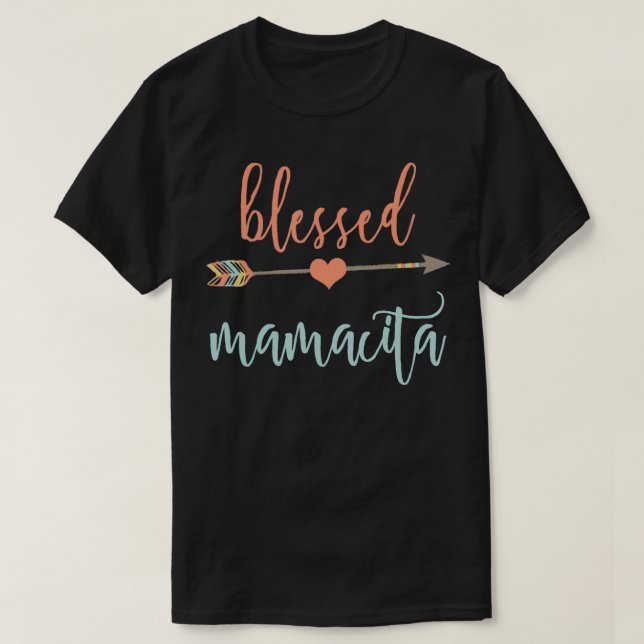 T-shirt Cute Flèche Béni Mamacita Faire-part (Design devant)
