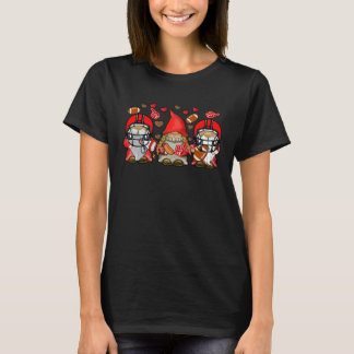 T-shirt Cute Football Gnomes  American Football