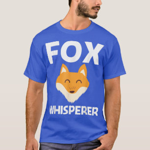 T-shirt Cute Fox Design Pour Hommes Femmes Mammifère Anima