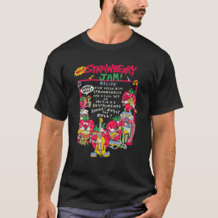 T-shirt Cute fraise Jaw Aesthétique Lover fraise
