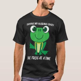 T-shirt Cute Frog Pour Femmes Maman Forêt Zoo Animaux Anim