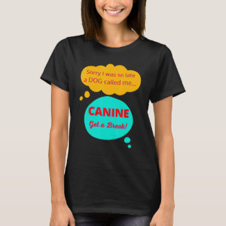 T-shirt Cute Funny Décontracté Dachshund Lover Pensée Cani