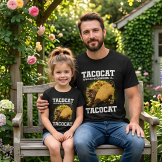 T-shirt Cute Funny TacoCat Spelled Backwards Lover