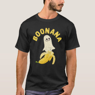 T-shirt Cute ghost banana Halloween costume