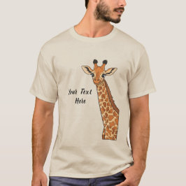 T-shirt Cute Giraffe Personalized