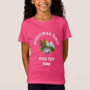 T-Shirt Cute Girls Family Road Trip