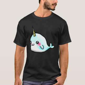 T-shirt Cute Girls Narwhal