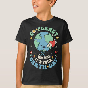 T-shirt Cute Go Planet Son Jour des terres 2025 Enseignant