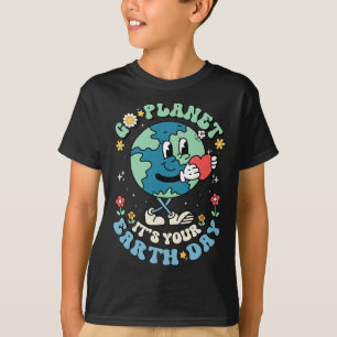 T-shirt Cute Go Planet Son Jour des terres 2025 Enseignant