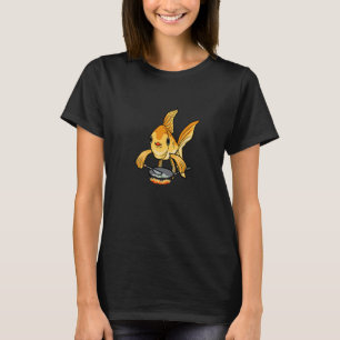 T-shirt Cute Goldfish Cuisine Hobby Chef Aquaristiques