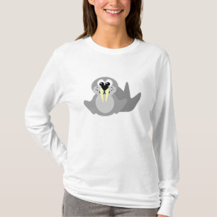 T-shirt Cute Goofkins walrus