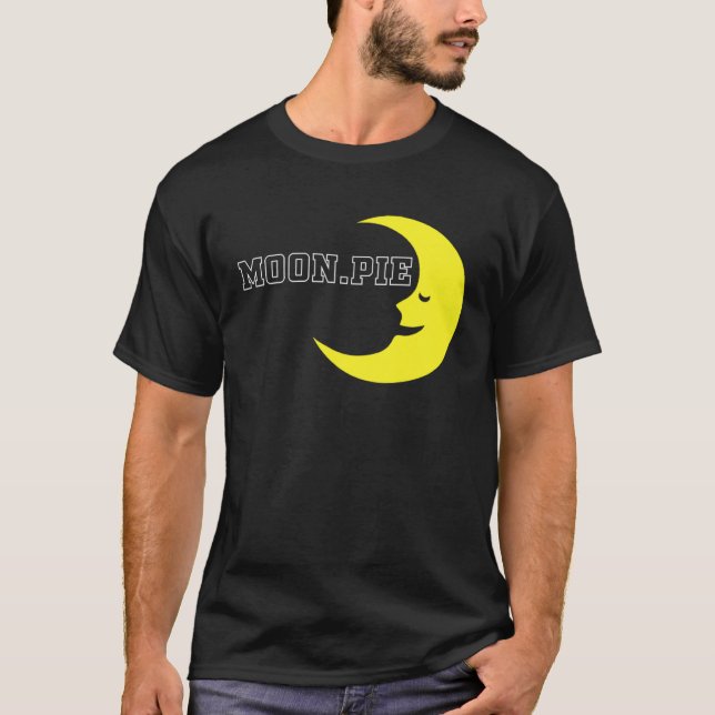 T-shirt Cute Graphic Tees  Moon Pie (Devant)