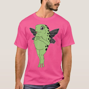T-shirt Cute grenouille à coeur de fée Grunge esthétique M