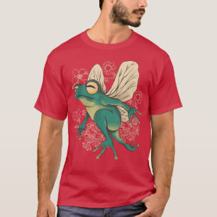 T-shirt Cute Grenouille Fée Goblincore esthétique Sombre F