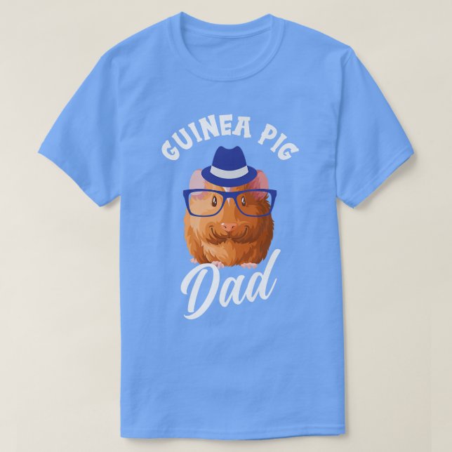 T-shirt Cute Guinea Pig Dad  (Design devant)