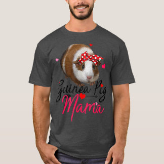 T-shirt Cute Guinée Cochon Mama Costume Chemise Femmes Gui