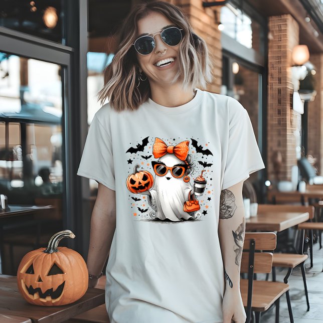 T-shirt Cute Halloween (halloween,halloween movies,halloweentown,halloween horror nights,halloween ends,halloweentown cast)