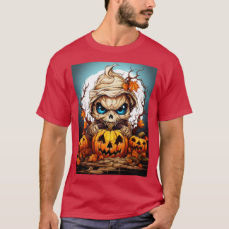 T-shirt Cute Halloween Couverture Réservée Aux Enfants (19