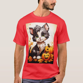 T-shirt Cute Halloween Couverture Réservée Aux Enfants (37