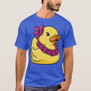 T-shirt Cute Hawaiian Luau Rubber Ducky