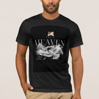 T-shirt cute heaven & chat design 