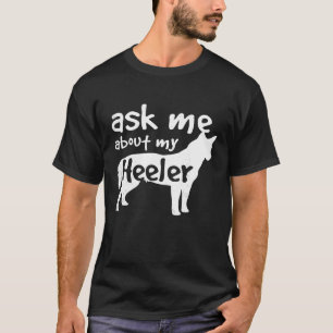 T-shirt Cute Heeler Chien Maman Maman Mère Mère Propriétai