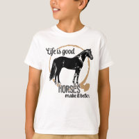 Cute Horse Lover Équestre Horses Cowgirl Farm