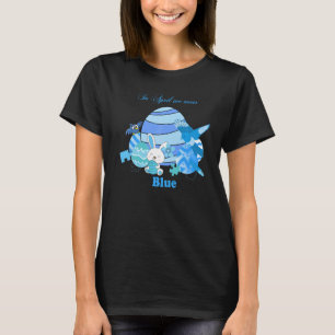 T-shirt Cute In April We Wear Blue Autism Awareness Easter