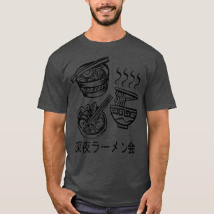 T-shirt Cute Japan Noodle Theme I Really Really Really Lik