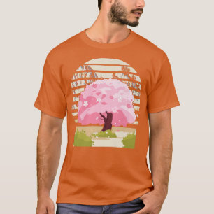 T-shirt Cute Japonaise Traditionnelle Cerise Fleur Arbre K