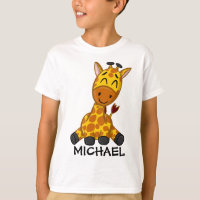 Cute Jungle Safari Giraffe Animaux Enfants