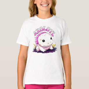 T-shirt Cute Kawaii Axolotl