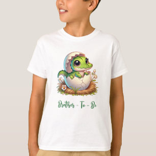 T-shirt Cute Kawaii Baby shower d'éclosion d'alligator béb