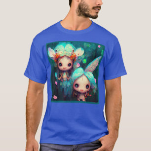 T-shirt Cute Kawaii Faye Chibis Féeries Kawaii Fairy Fae J