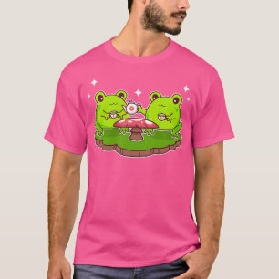 T-shirt Cute Kawaii Frogs