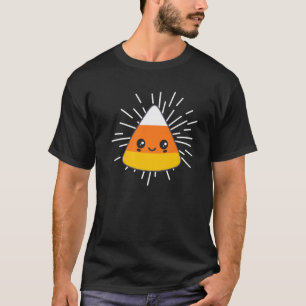 T-shirt Cute Kawaii Halloween Candy Corn Funny Halloween