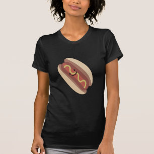 T-shirt Cute Kawaii Hot Dog