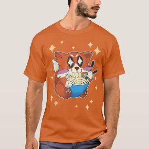 T-shirt Cute Kawaii Japanese Ramen Fo Anime Manga Graphic