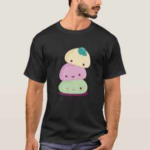T-shirt Cute Kawaii Mochi Dessert Lover Food Mochi Cadeau