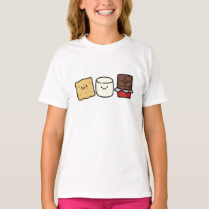 T-shirt Cute Kawaii Smore Pals
