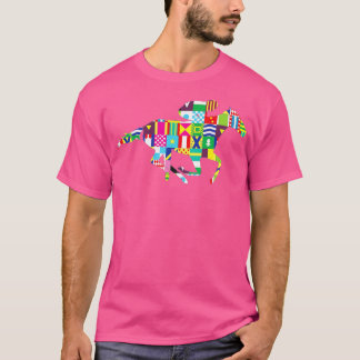 T-shirt Cute Kentucky Horse Racing Soies