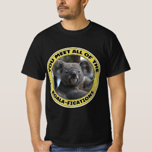 T-shirt Cute koala "joue sur les mots"