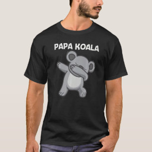T-shirt Cute Koala pour Hommes Papa Australian Zoo Animal