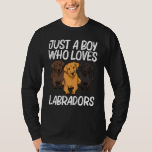 T-shirt Cute Labrador Pour Garçons Enfants Chien Chien Ani