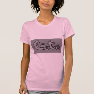 T-shirt Cute Ladies Top