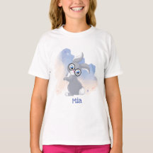 Cute lapin et lunettes Personnalisé