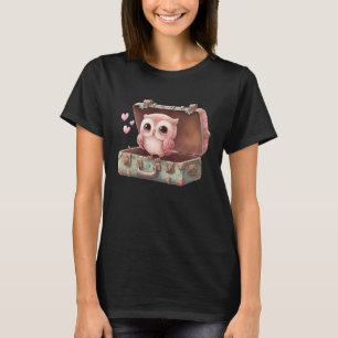T-shirt Cute Little Owl Valetines Animal Love 15