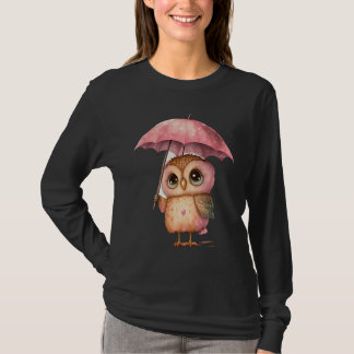 T-shirt Cute Little Owl Valetines Animal Love  18