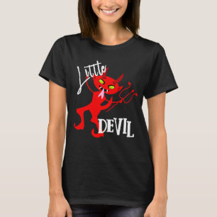 T-shirt Cute Little Red Devil Funny Graphic