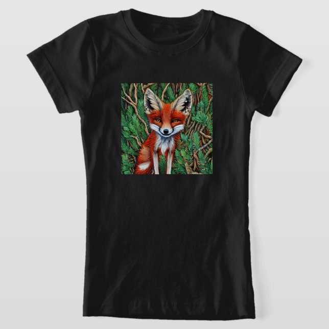 T-Shirt Cute Little Wilderness Fox (Poser)